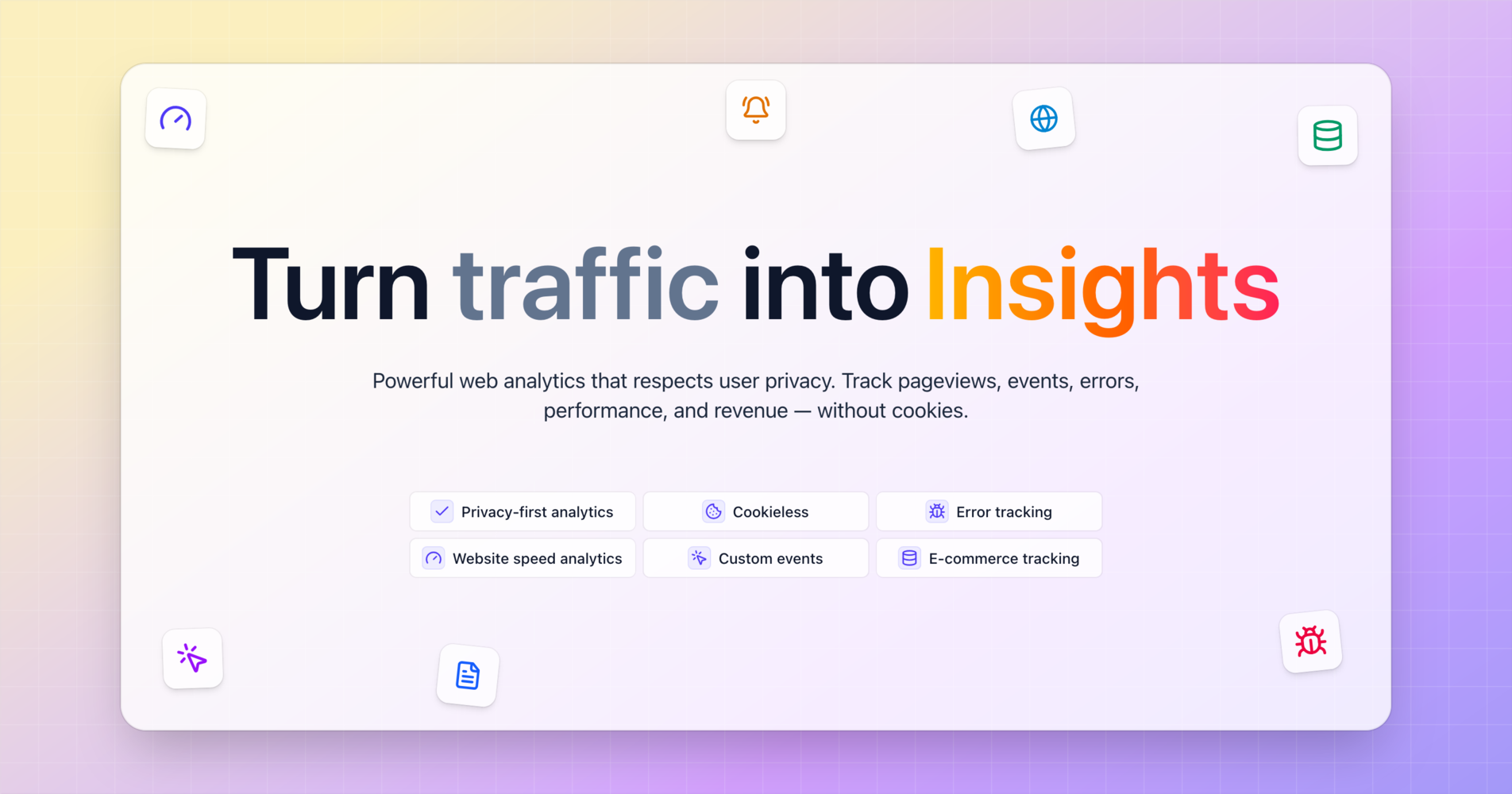 Swetrix gallery image