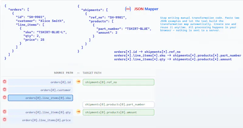 A7Soft JsonMapper screenshot 1