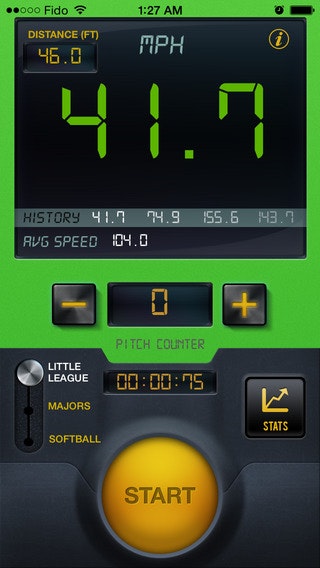 Baseball Speed Radar Gun Pro By CS Sports gallery image