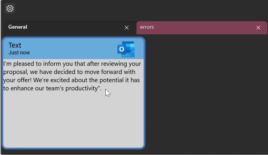Pasteit - менеджер буфера обмена - Диспетчер обмена обмена для Windows с OCR на скриншотах медиа 4