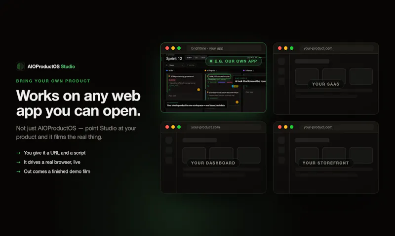 AIOProductOS Studio MCP screenshot 3