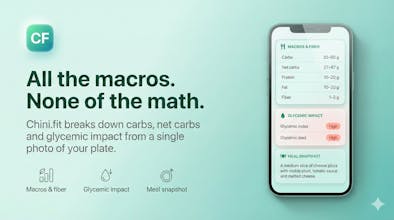 Chini.Fit - Find Hidden Sugar in Meals gallery image