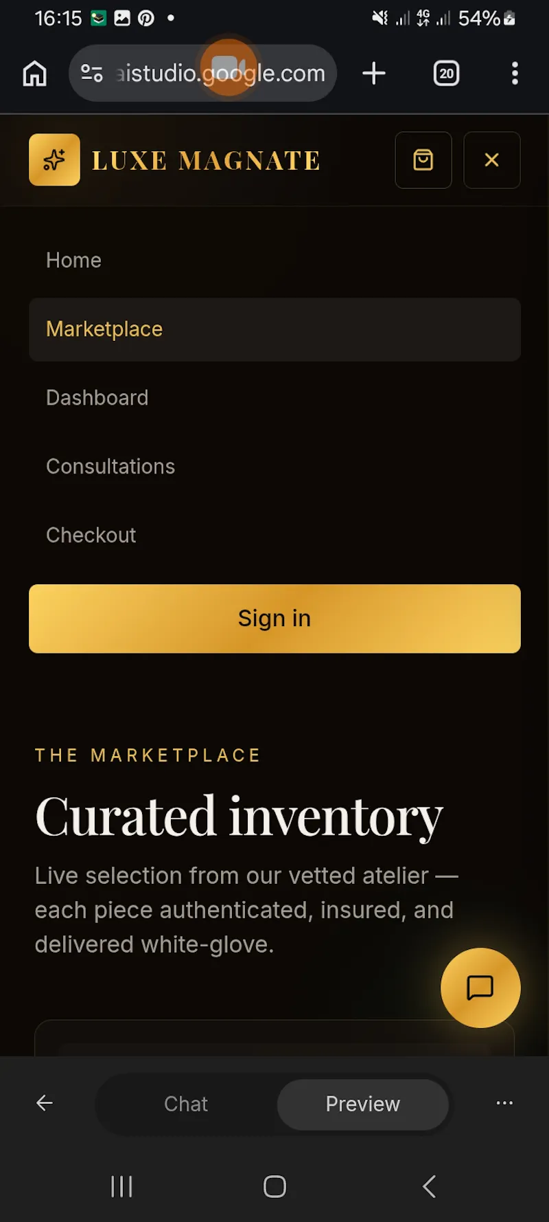 Luxe-magnate-core  screenshot 1