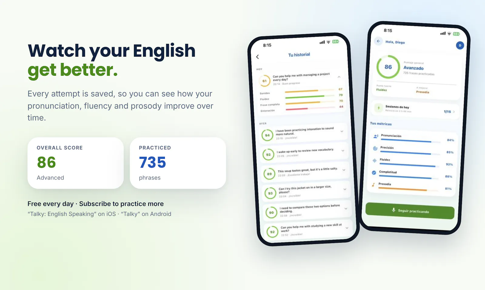 Talky: English Speaking screenshot 6