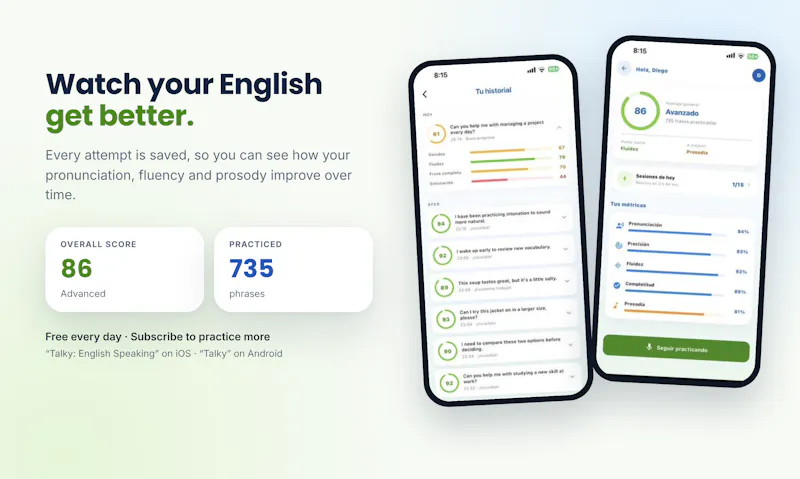 Talky: English Speaking screenshot 6