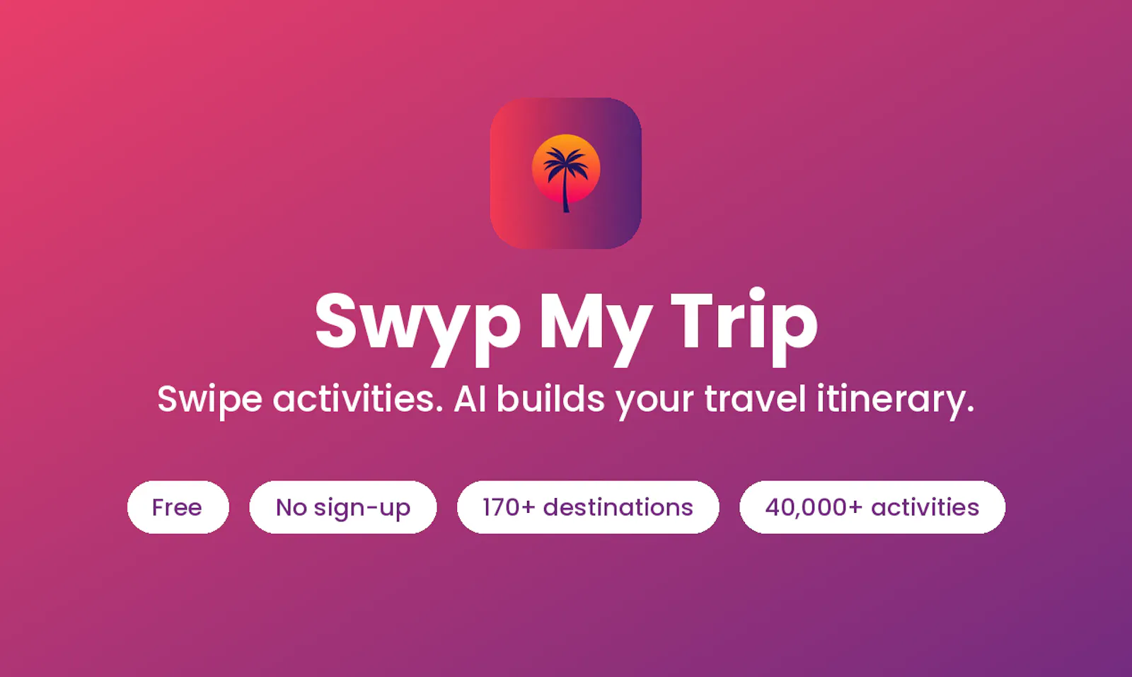 Swyp My Trip screenshot 1