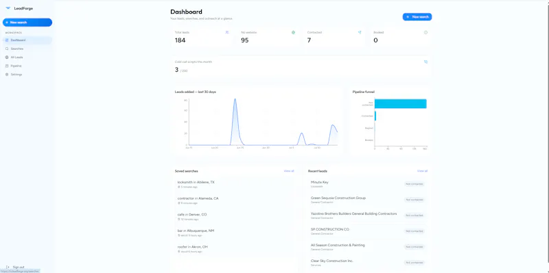 LeadForge screenshot 4