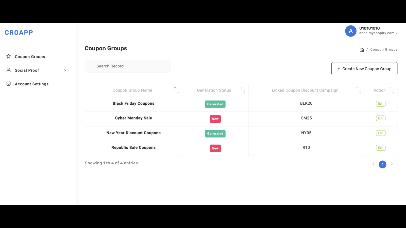 Shopify Cro Coupon Generator - Zeg tot zien van coupon misbruik media 1