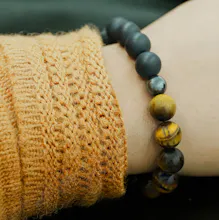 Tripple Shield Mens Bracelets gallery image