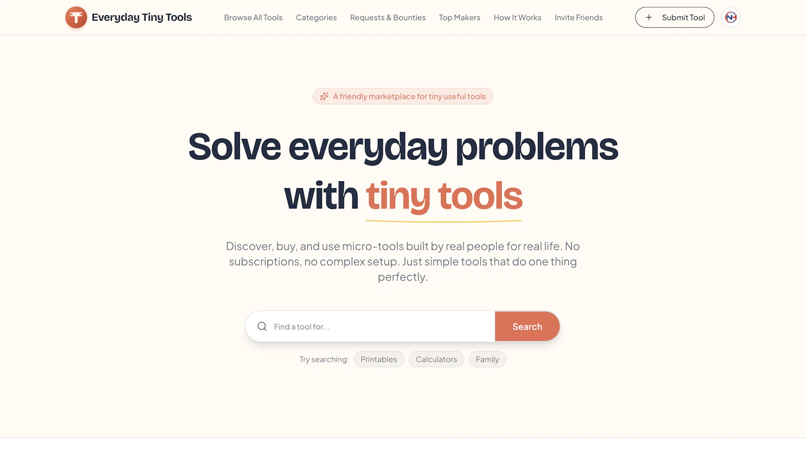 Everyday Tiny Tools screenshot 1