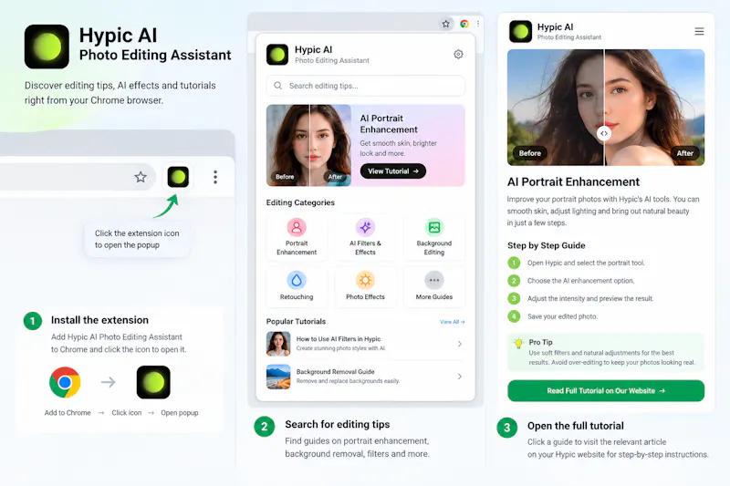 Hypic AI Photo Editing Assistant screenshot 2