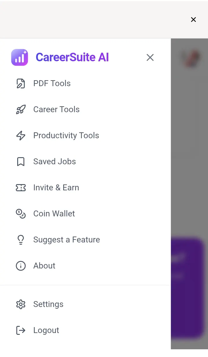 CareerSuite AI screenshot