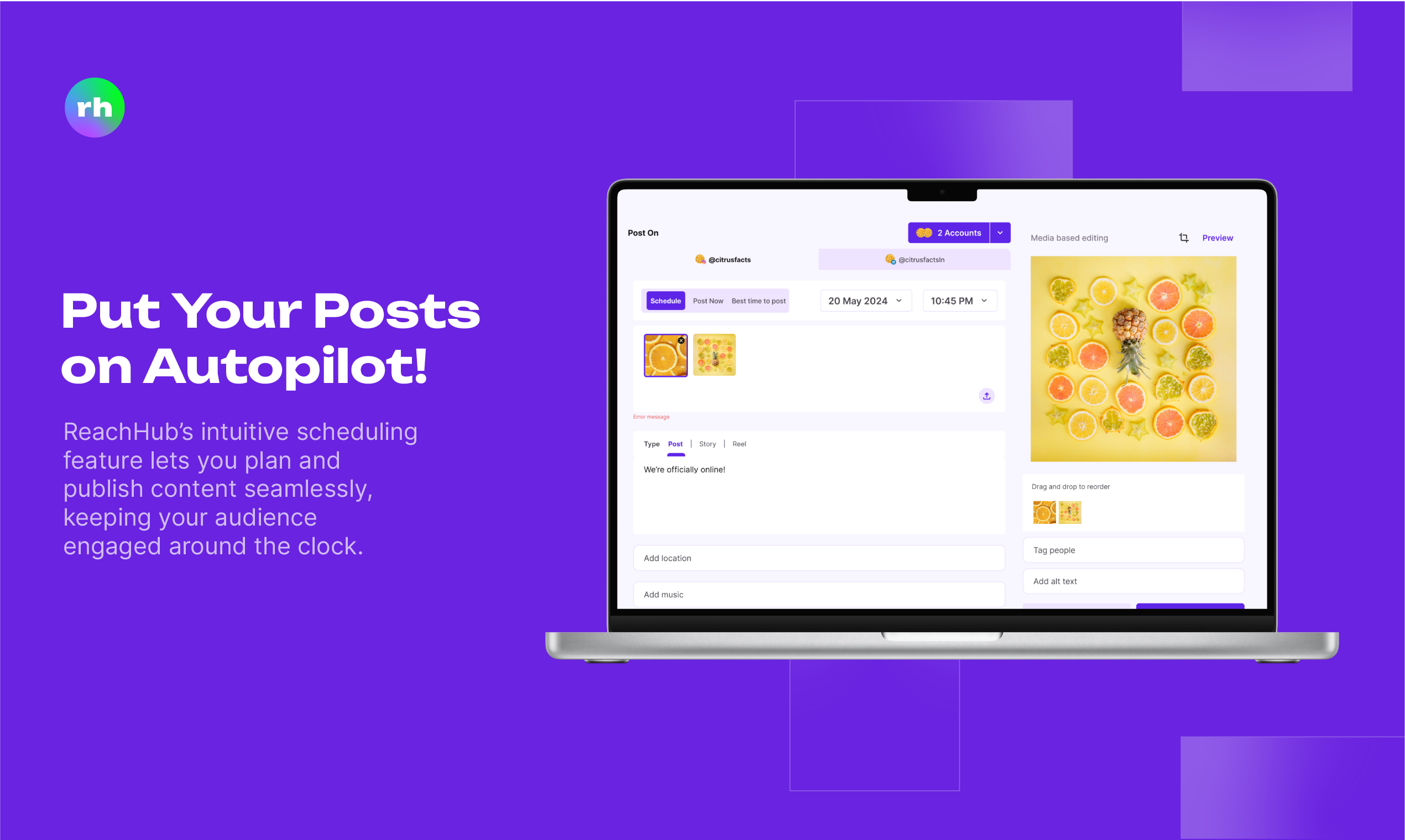 Reachhub: Social Media Automation Tool media 3