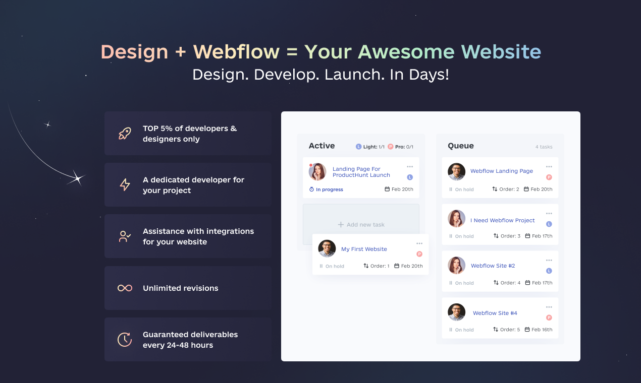 Awesomic for Webflow