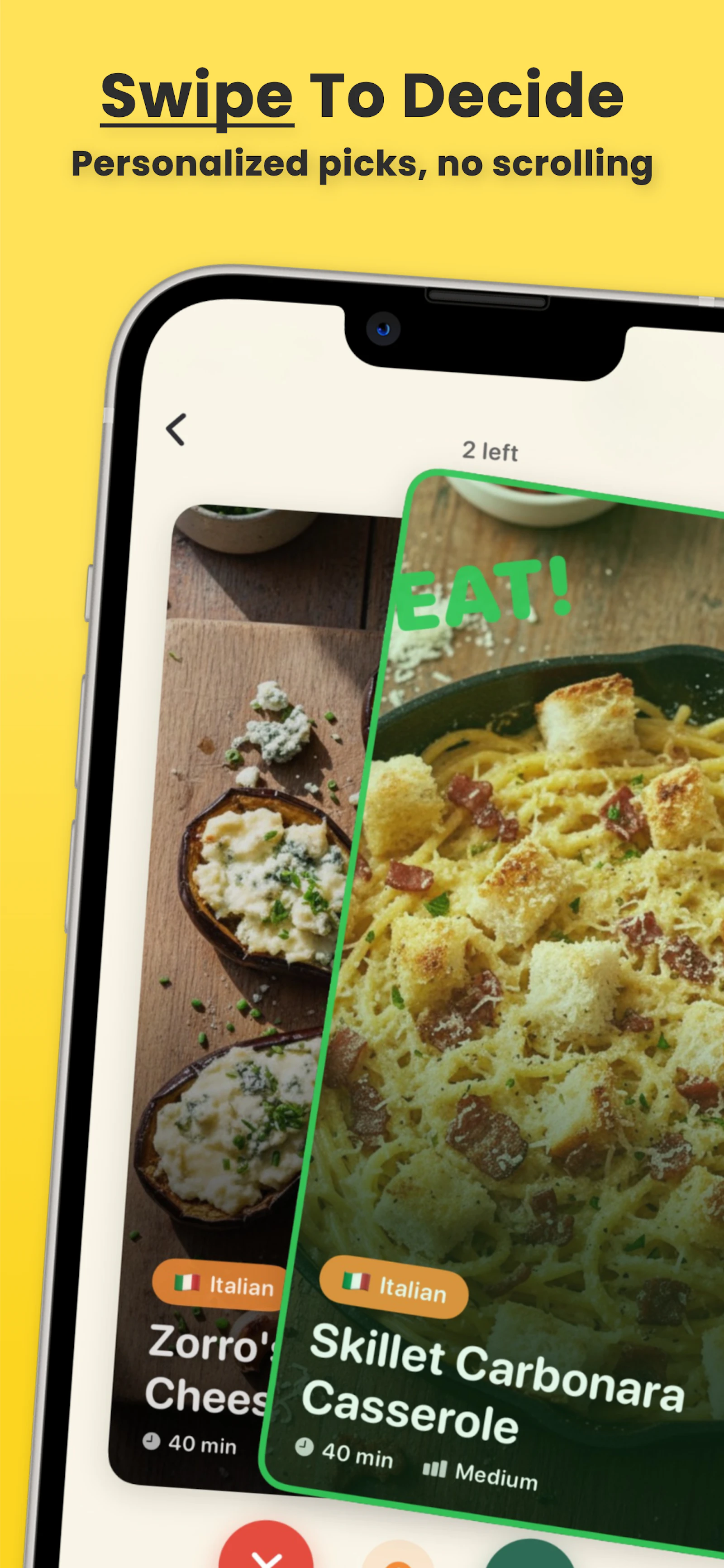 What's for dinner? Let Nomfly decide. screenshot 2