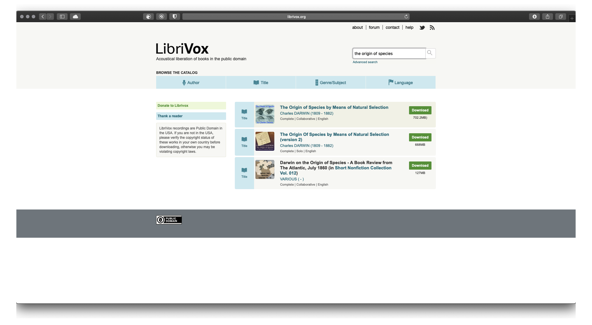 Librivox gallery image