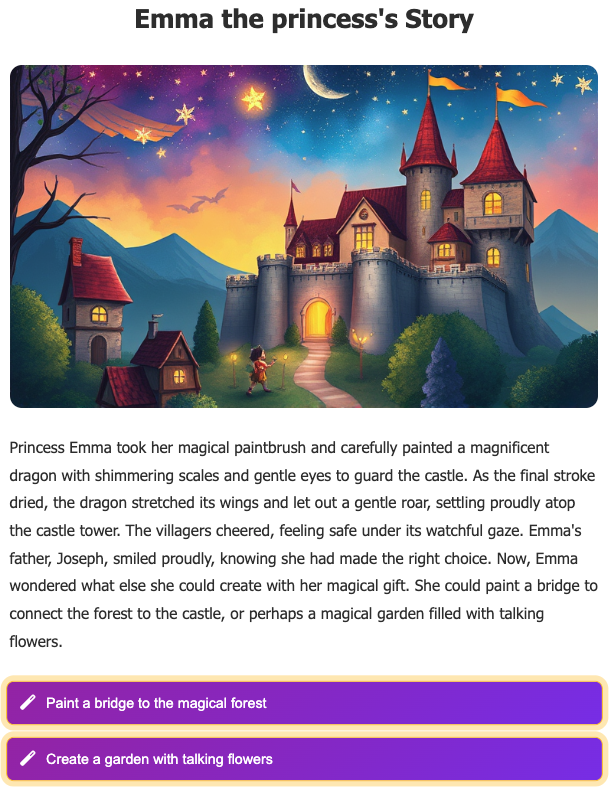 My Story Steps - Screenshot 2 showing product features and functionality