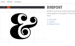 Bird Font media 2