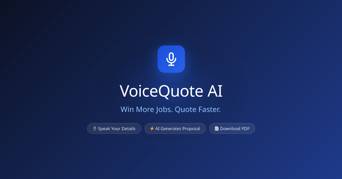 VoiceQuoteAI gallery image