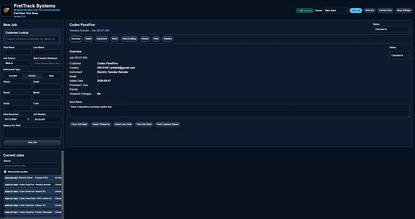 FretTrack screenshot 1