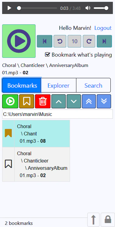 AudioWeb by MollieSoft
