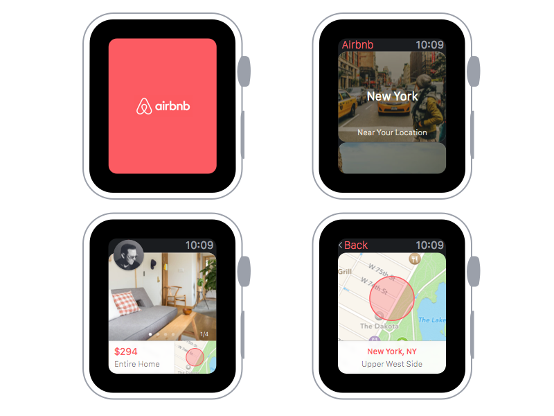 Airbnb for Apple Watch gallery image