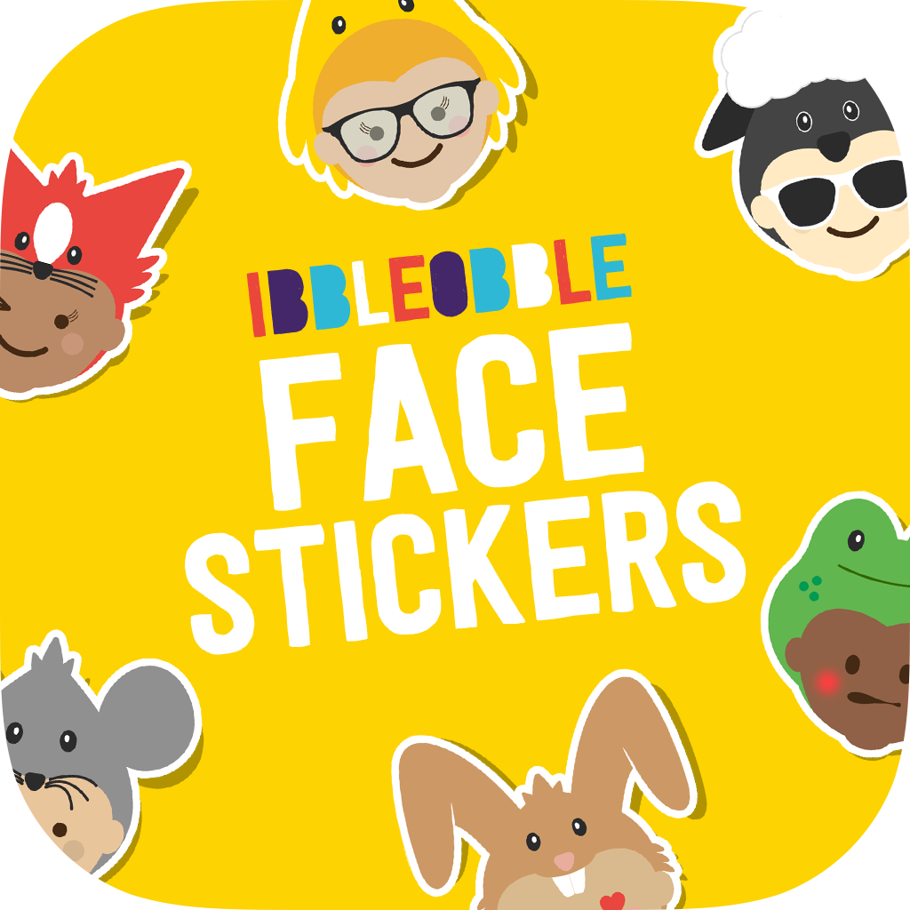 IIbbleobble Face Stickers for iMessage