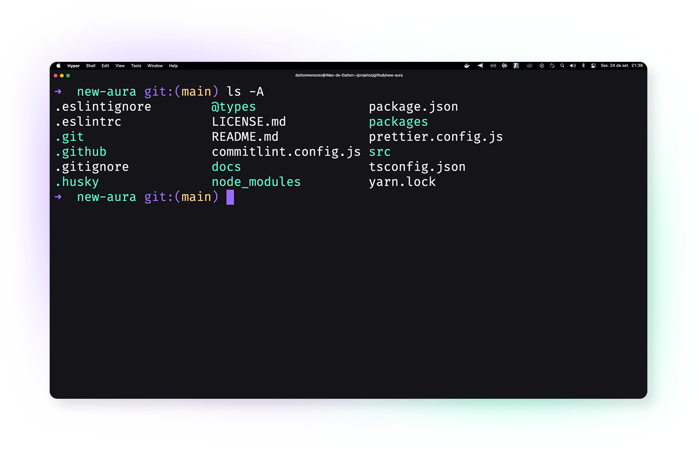 Aura Theme gallery image