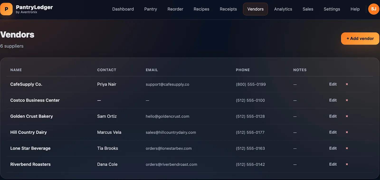 PantryLedger screenshot 7