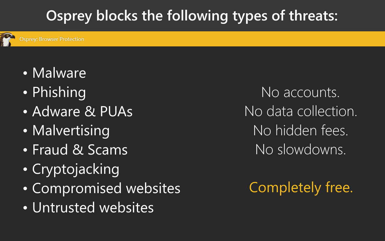 Osprey: Browser Protection media 3