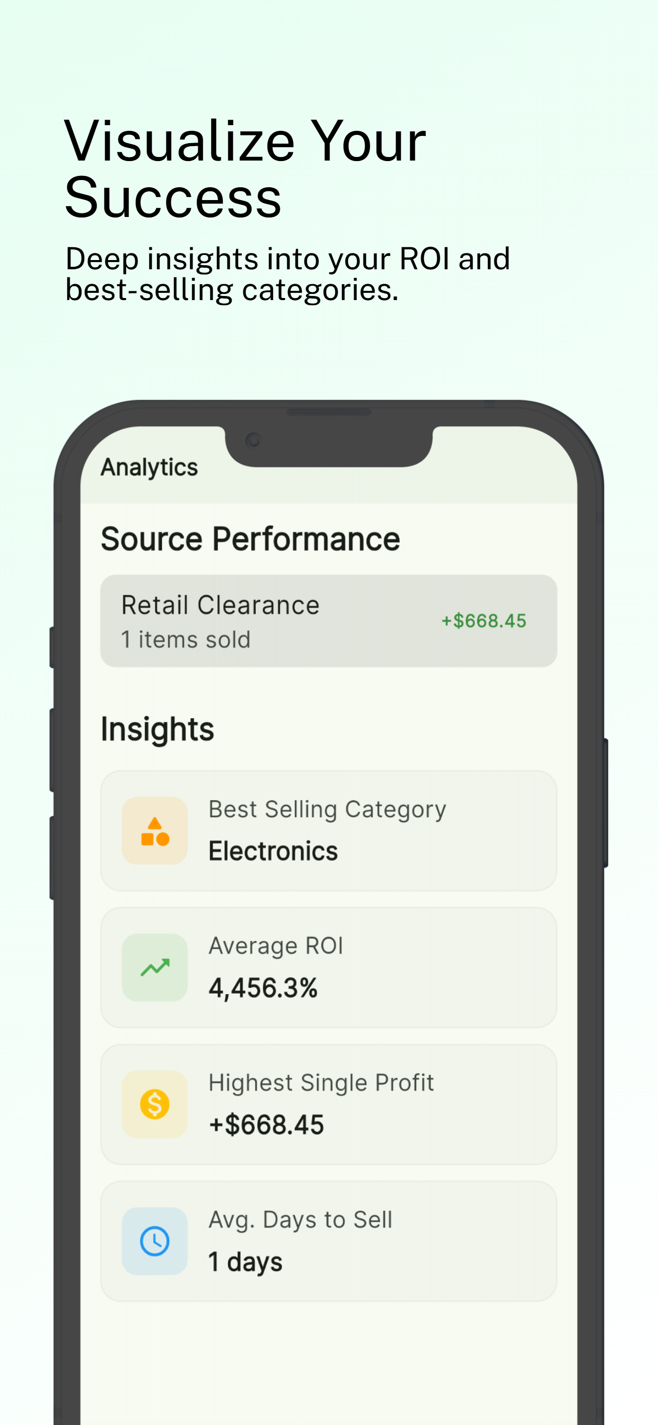 FlipLedger - profit tracker gallery image