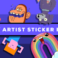 Artist Sticker Packs by GIPHY Arts