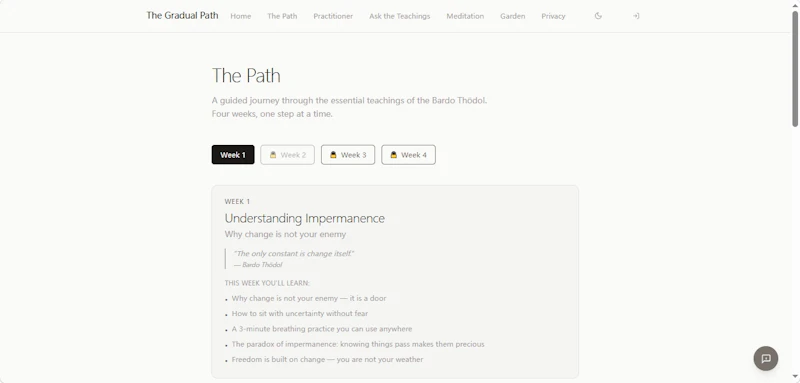 The Gradual Path screenshot 2