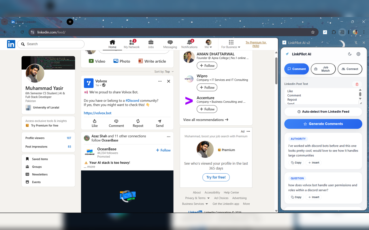 LinkPilot AI Pro gallery image