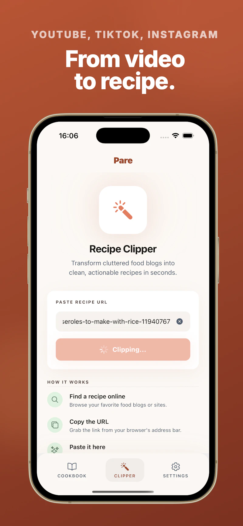 Pare: Recipe Keeper & Extractor screenshot 3