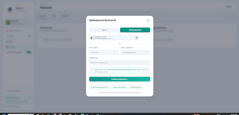 Scrivia AI screenshot 6