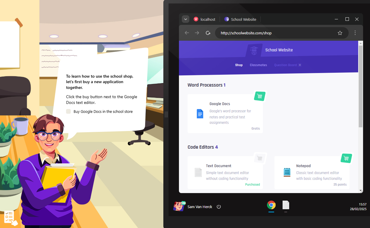 Média Rockit - Plateforme d'apprentissage en ligne pour le développement Web amusant et gamifié 6