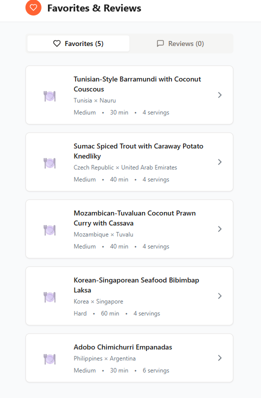 Food Fuson App gallery image