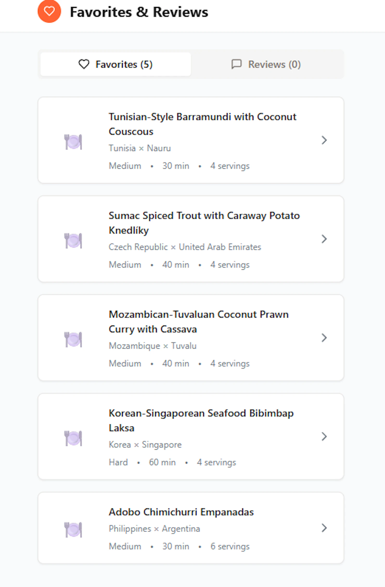 Food Fuson App screenshot 6