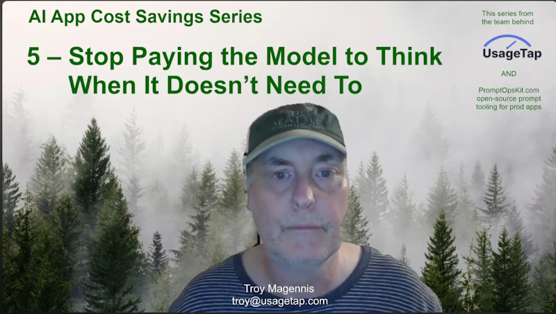 AI App Cost Savings Video Series screenshot 7