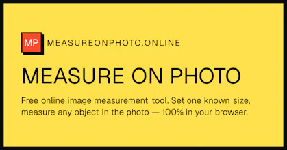 Measure on Photo Image Measurement Tool gallery image
