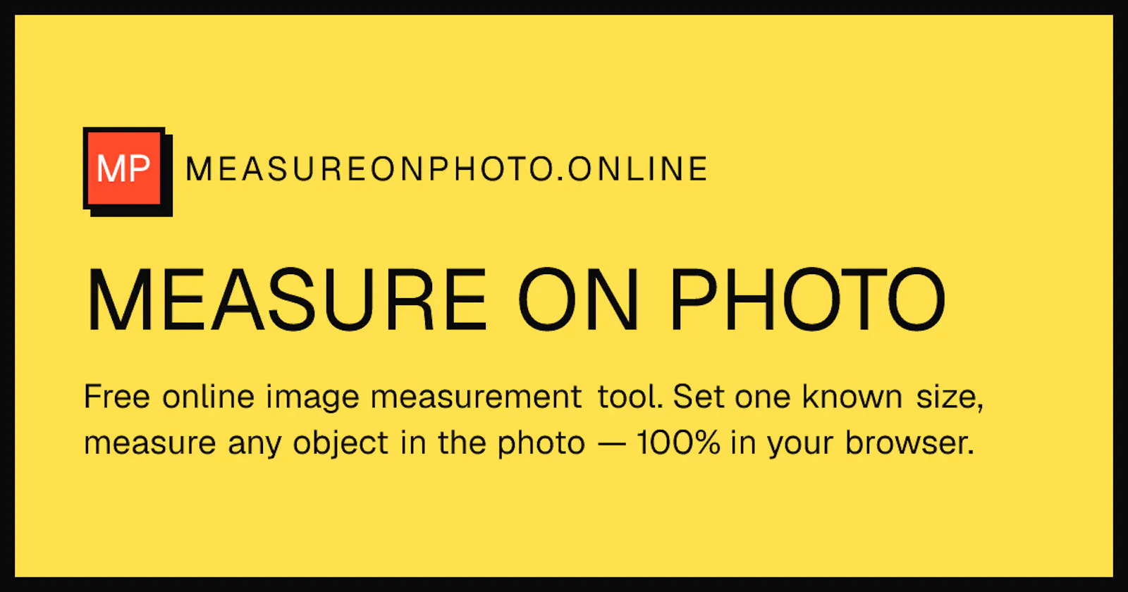 Measure on Photo Image Measurement Tool screenshot 1