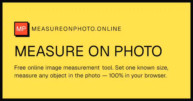 Measure on Photo Image Measurement Tool screenshot 1