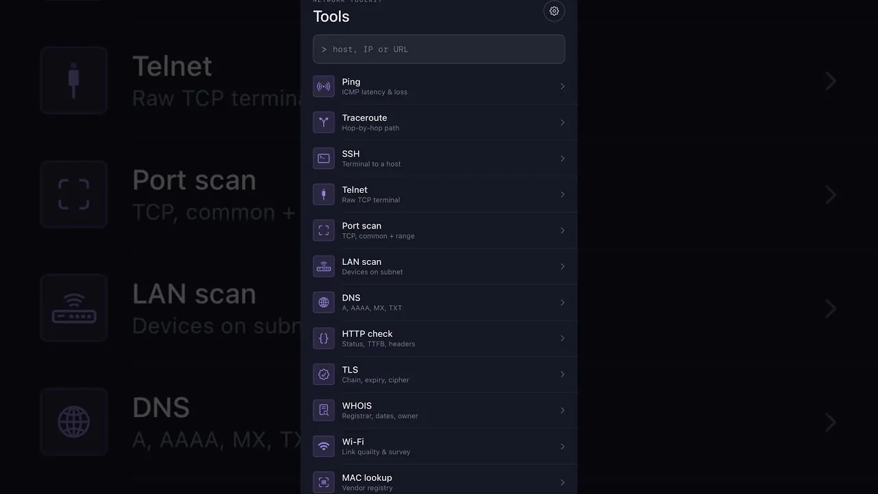 Network Tools gallery image