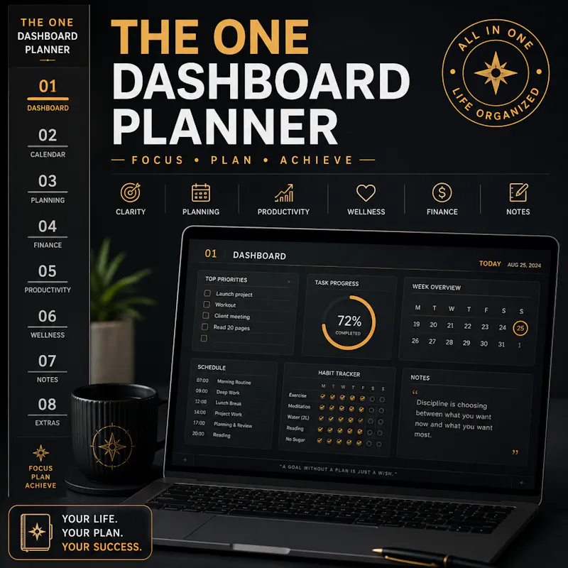 The One Dashboard Planner  screenshot 3