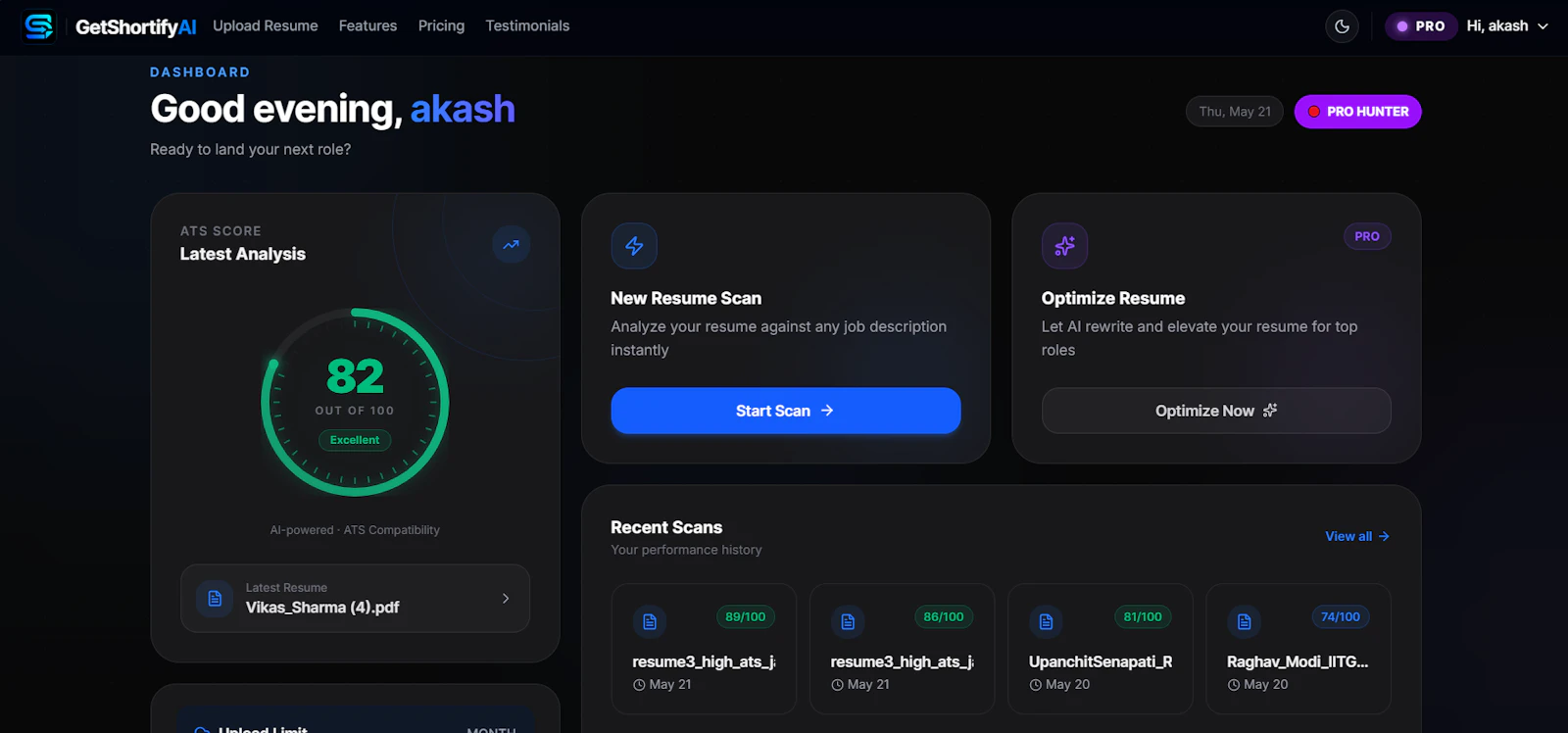 GetshortifyAI screenshot 2