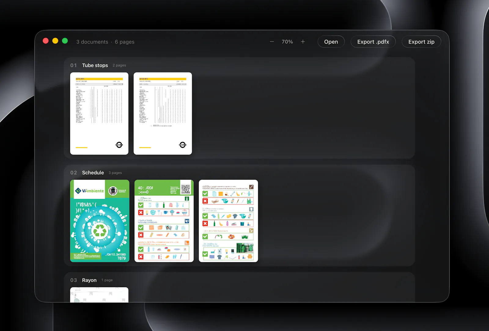 PDFx screenshot 2