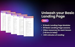 Landing Page Mastery Course media 3