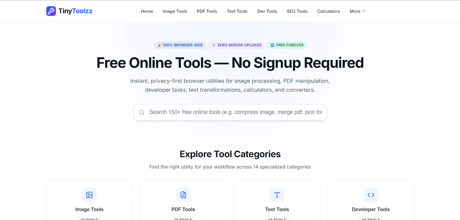 TinyToolzz screenshot 1