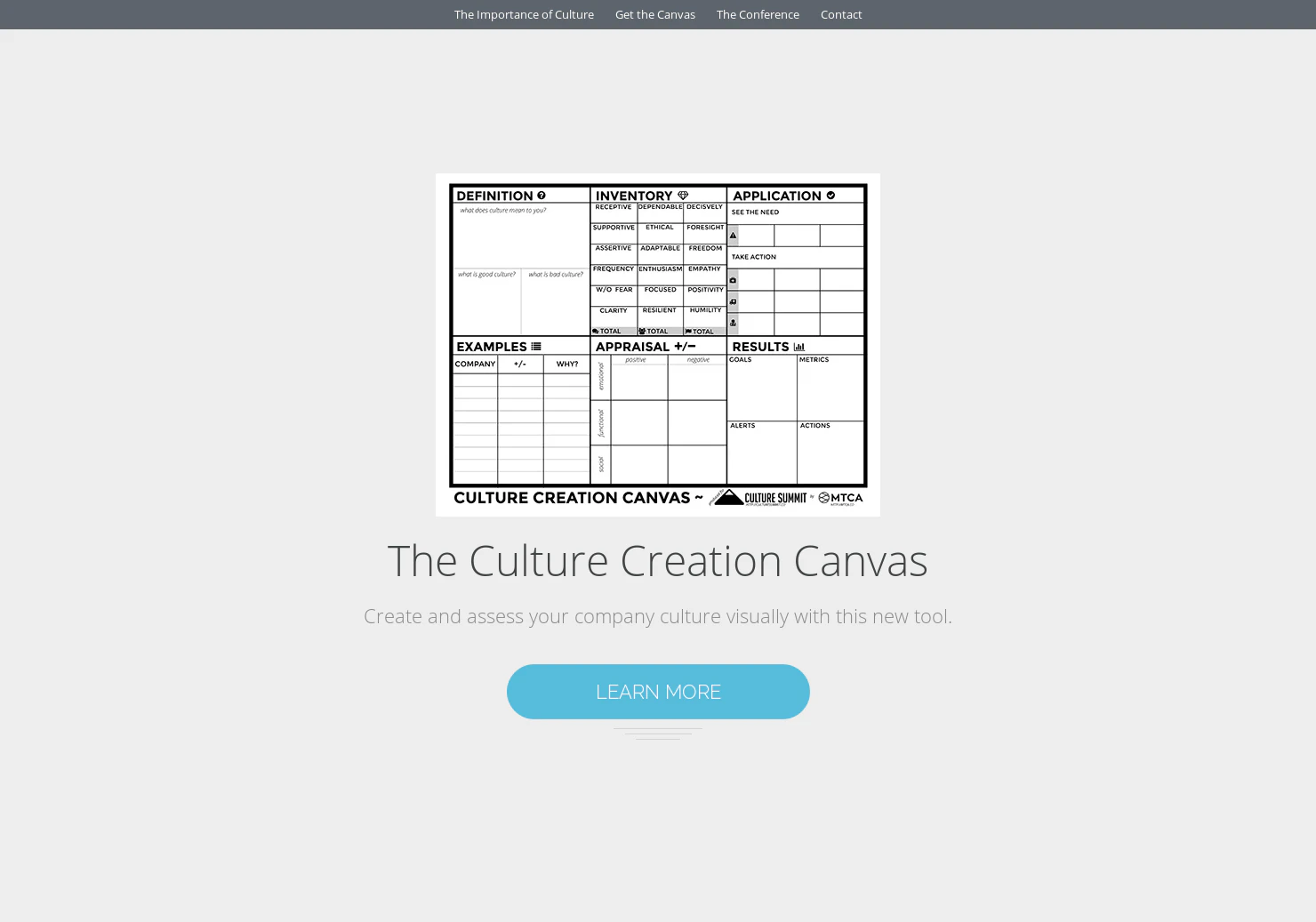 Culture Creation Canvas